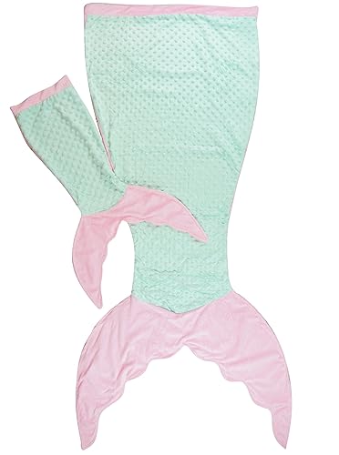 Posh Peanut Mermaid Blanket Softest Minky Comfy Cozy Blankie for
