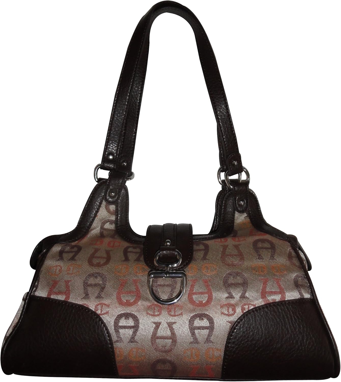 Women's Etienne Aigner Purse Handbag A Logo Collection Multicolored