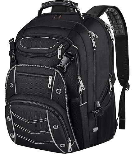 Amazon.com: NEWHEY Laptop Backpack 18 Inch Business Travel Backpacks for  Men Women Extra Large Waterproof TSA Anti Theft College Bookbags with USB  Charging Port 18.4 Gaming Computer Backpack,Blue : Electronics