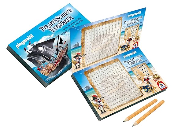 Schmidt Spiele 51429 Playmobil Piratenschiffe Versenken