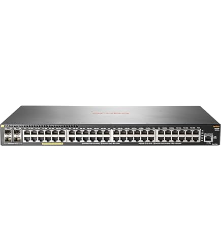 Amazon.com: HP JL253A Aruba 2930F 24G 4SFP+ - Switch - L3