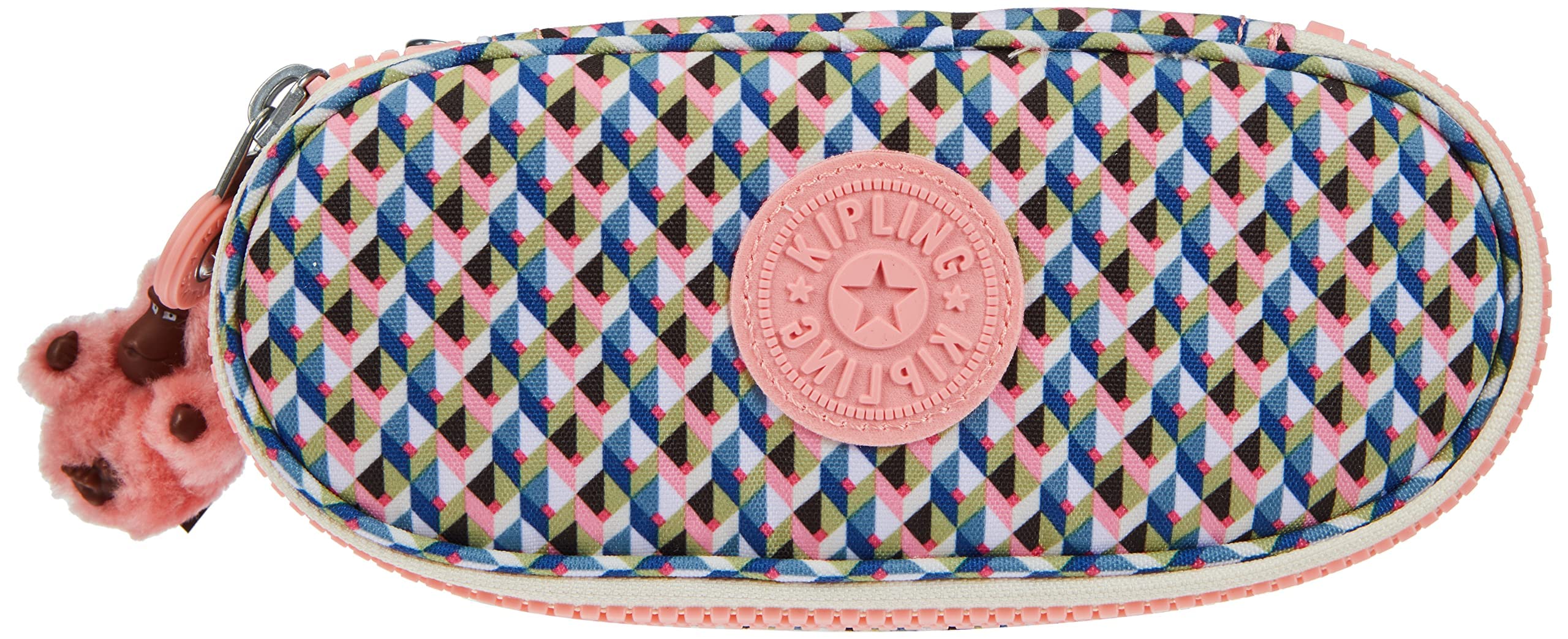 Kipling DUOBOX, Medium Pencil Case, 20 cm, 1 L, Girly Geo