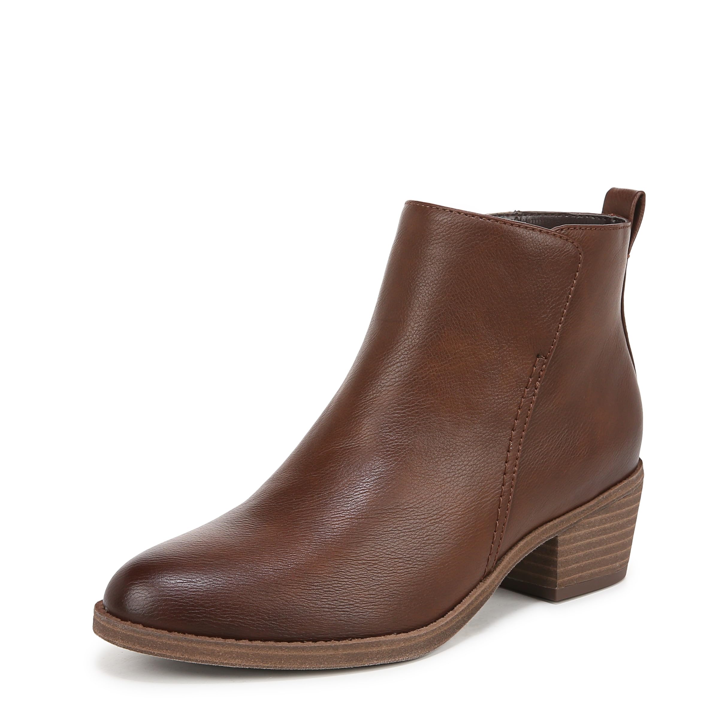 Naturalizer SOUL Women’s Zaylee Fashion Boot Cappuccino Brown Faux Leather 7.5 W