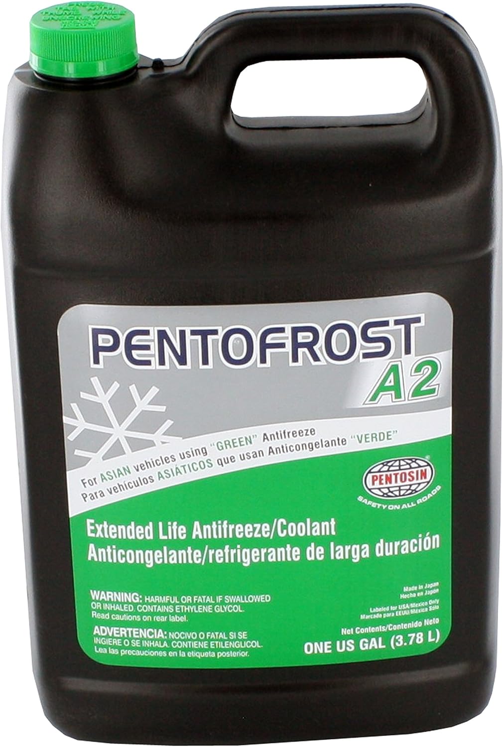 Pentosin 8115205 A2 Pentofrost Green Antifreeze Concentrate 1 Gallon