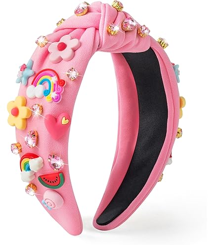 Amazon.com : ZITULRY Knotted Headband for Women Crystal Gummy Bear