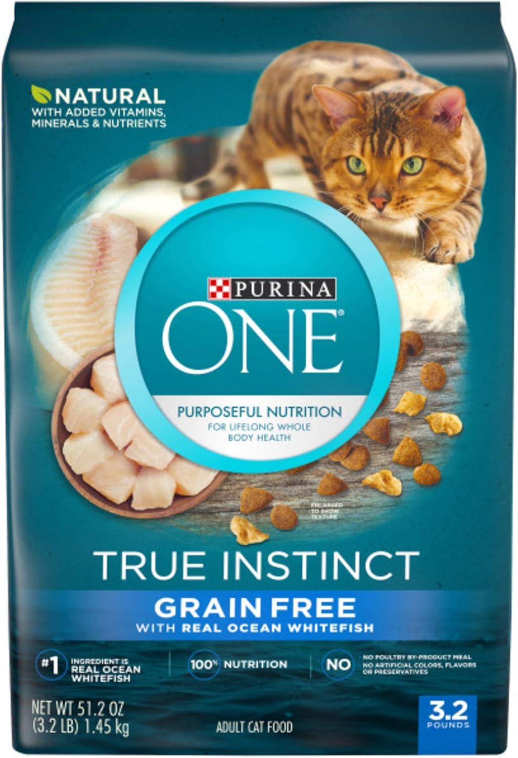 High Protein, Grain Free Dry Cat Food 