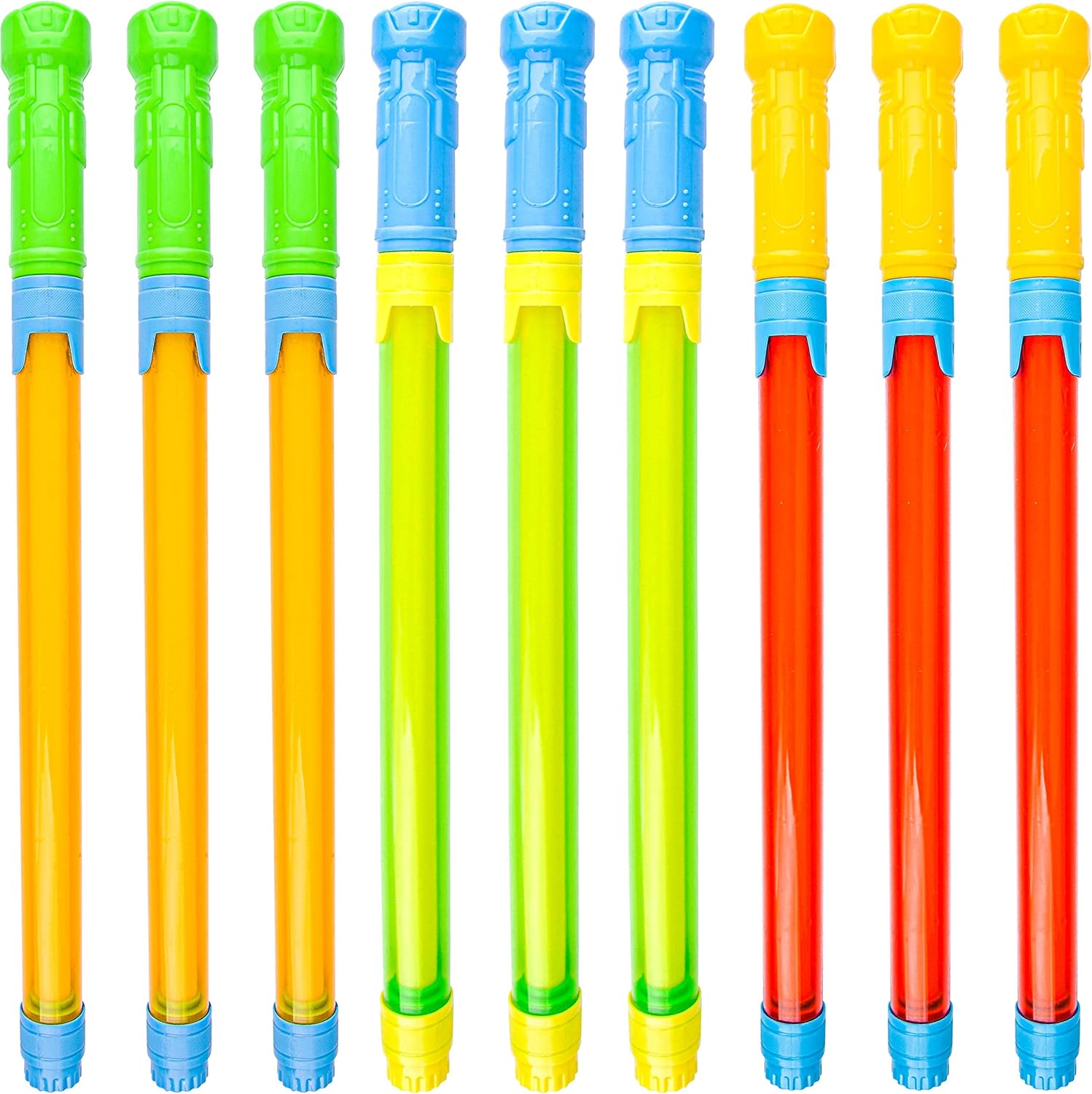 JOYIN 18 Pack Water Soaker Bulk 16.5'' Super Water Blaster Squirt Guns, Summer Outdoor Swimming Pool, Backyard, Beach Water Game Water Fighting Play Toys: Toys & Games