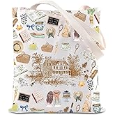TGBJE Anne Novel Inspired Tote Bag Anne Book Literary Gifts Gables Prince Edward Island Handbag