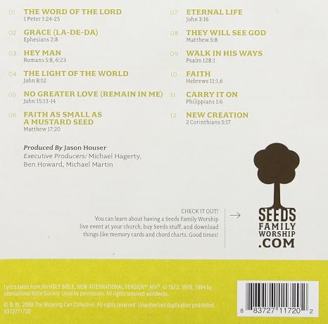 Seeds Family Worship Seeds Family Worship Seeds Of Faith Vol