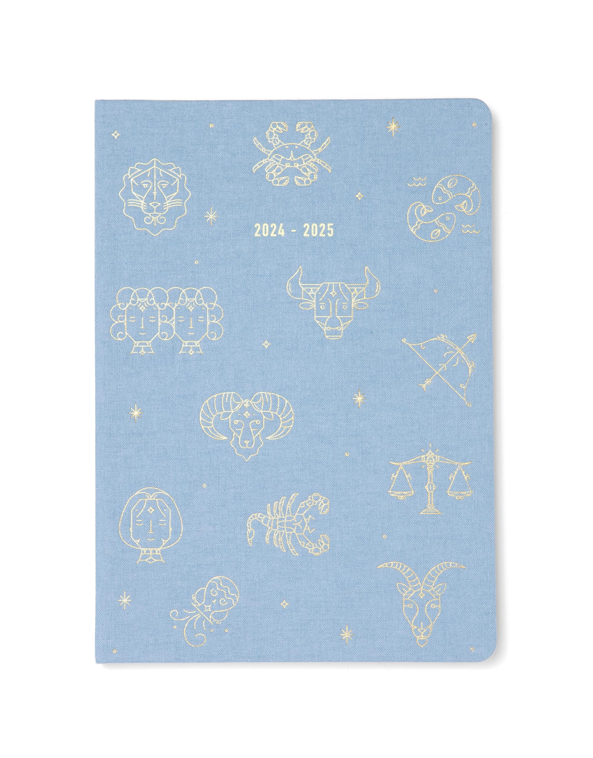 Letts of London Zodiac A5 week to view 2024/2025 academic diary - sky