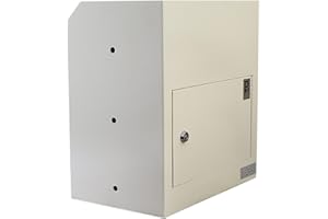PROTEX SAFE CO. Protex WDS-311 Through-The-Wall Drop Box, for Cash, Checks and envelopes, Saw-Toothed Baffle, Powder Coated Grey Finish, Pre-drilled anchoring Holes