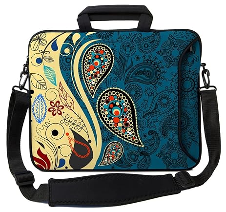 Amazon.com: Designer Sleeves Paisley Fashion Executive Case for 7 ...