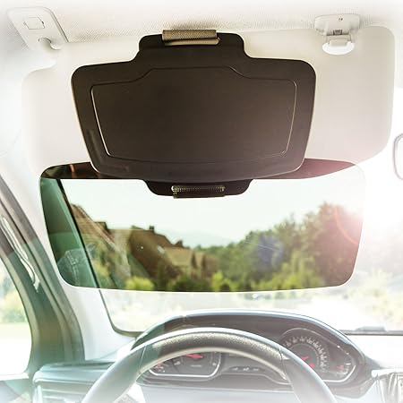 Amazon Car Sun Visor Extender カー サン バイザー エクステンダーフロント サイド ウインド シールド シェード 車トラック Suv用 100 Uvプロテクション 並行輸入品 サンバイザー 車 バイク