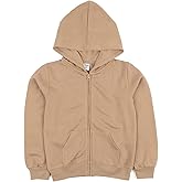 Leveret Kids & Toddler Boys Girls Sweatshirt Hoodie Jacket Variety of Colors (Size 2-14 Years)