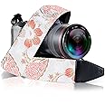 Art Tribute Camera Strap For All DSLR and Mirrorless Cameras Including Binocular. Unique Floral Pattern Neck Shoulder Strap for Camera. Best Gift for Photographers Men & Women