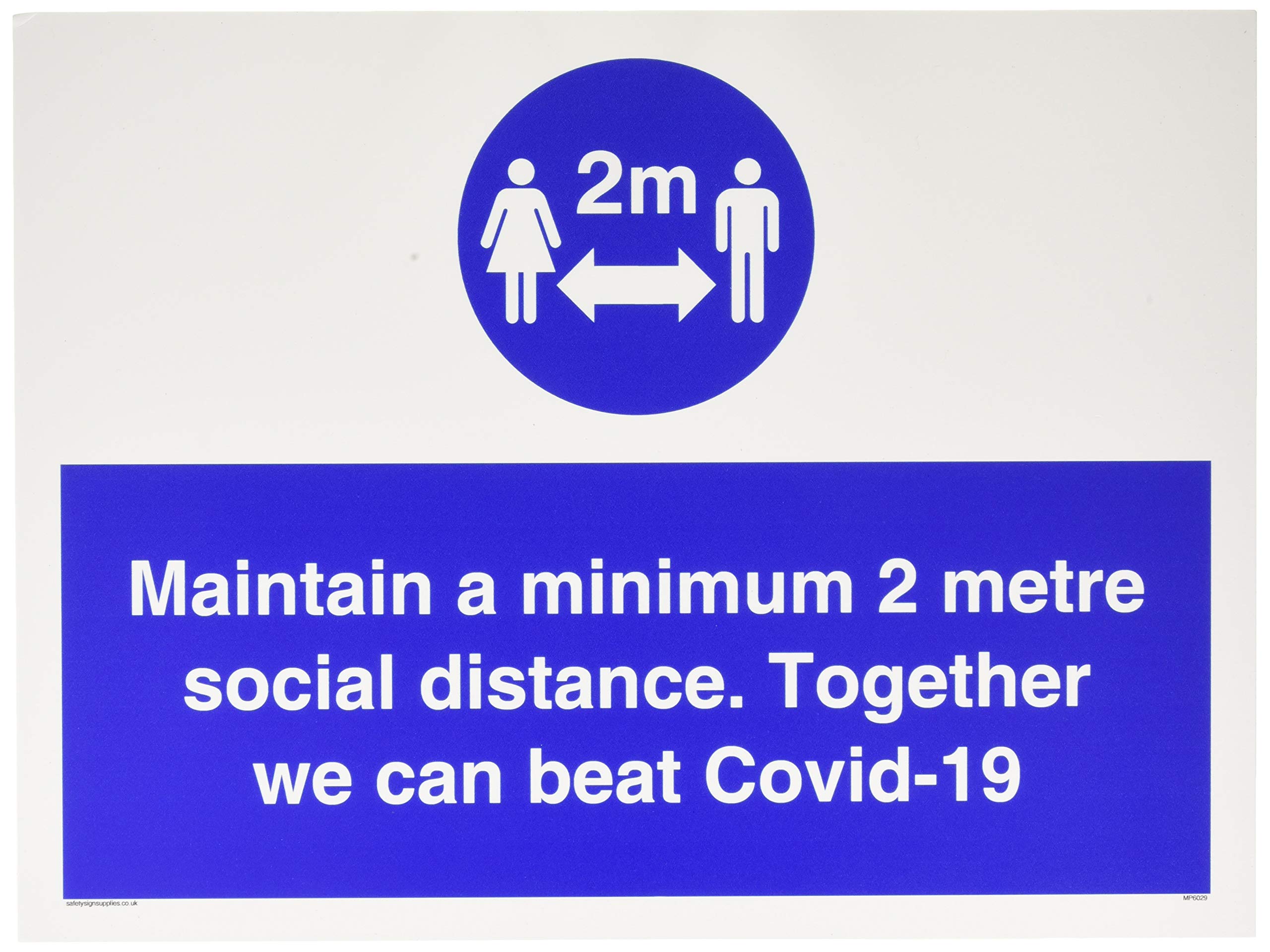 Maintain a minimum 2 metre social distance. Together we can beat Covid-19