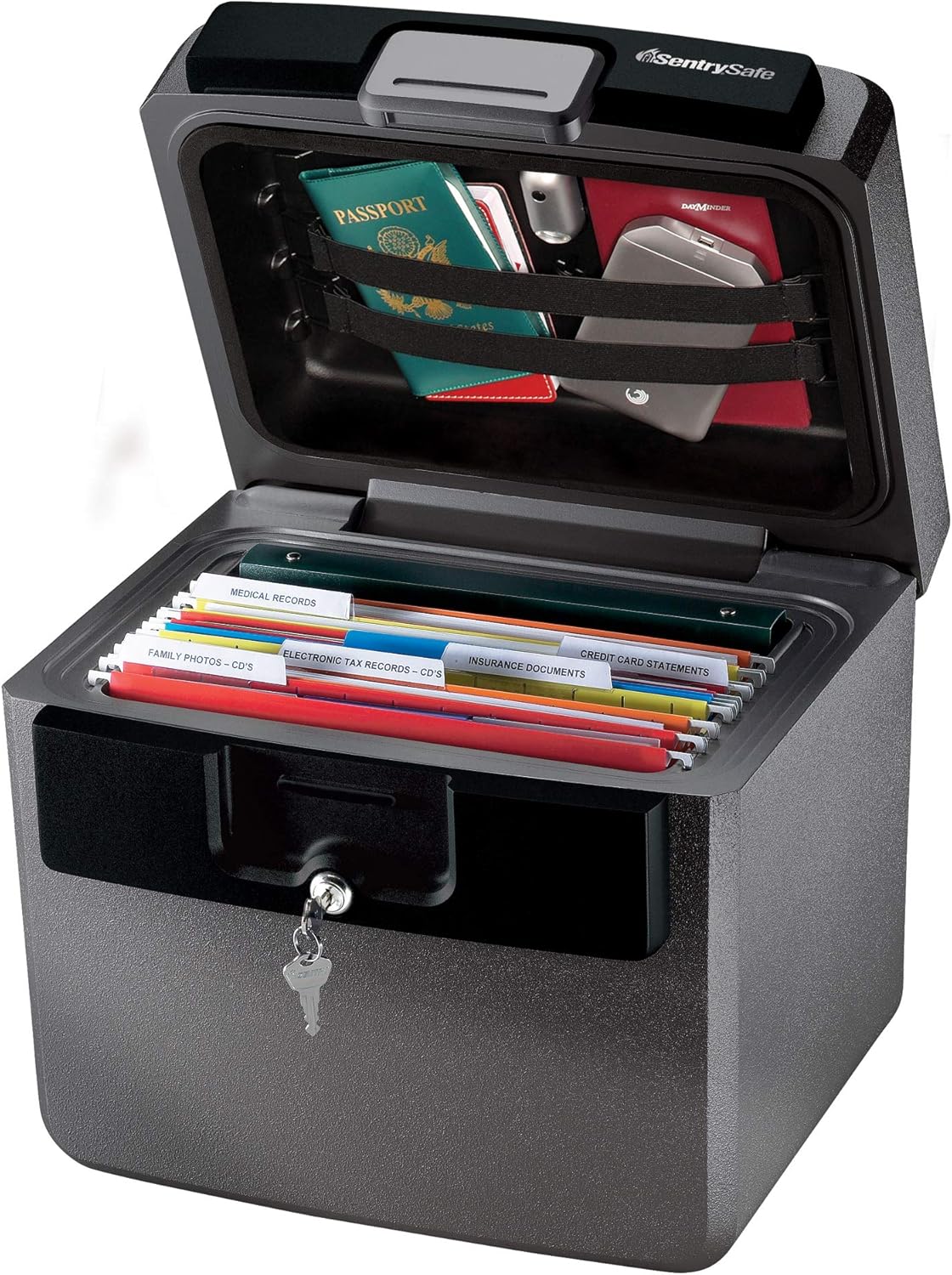 SentrySafe HD4100 Fireproof Safe and Waterproof Safe with Key Lock 0.65 Cubic Feet - - 
