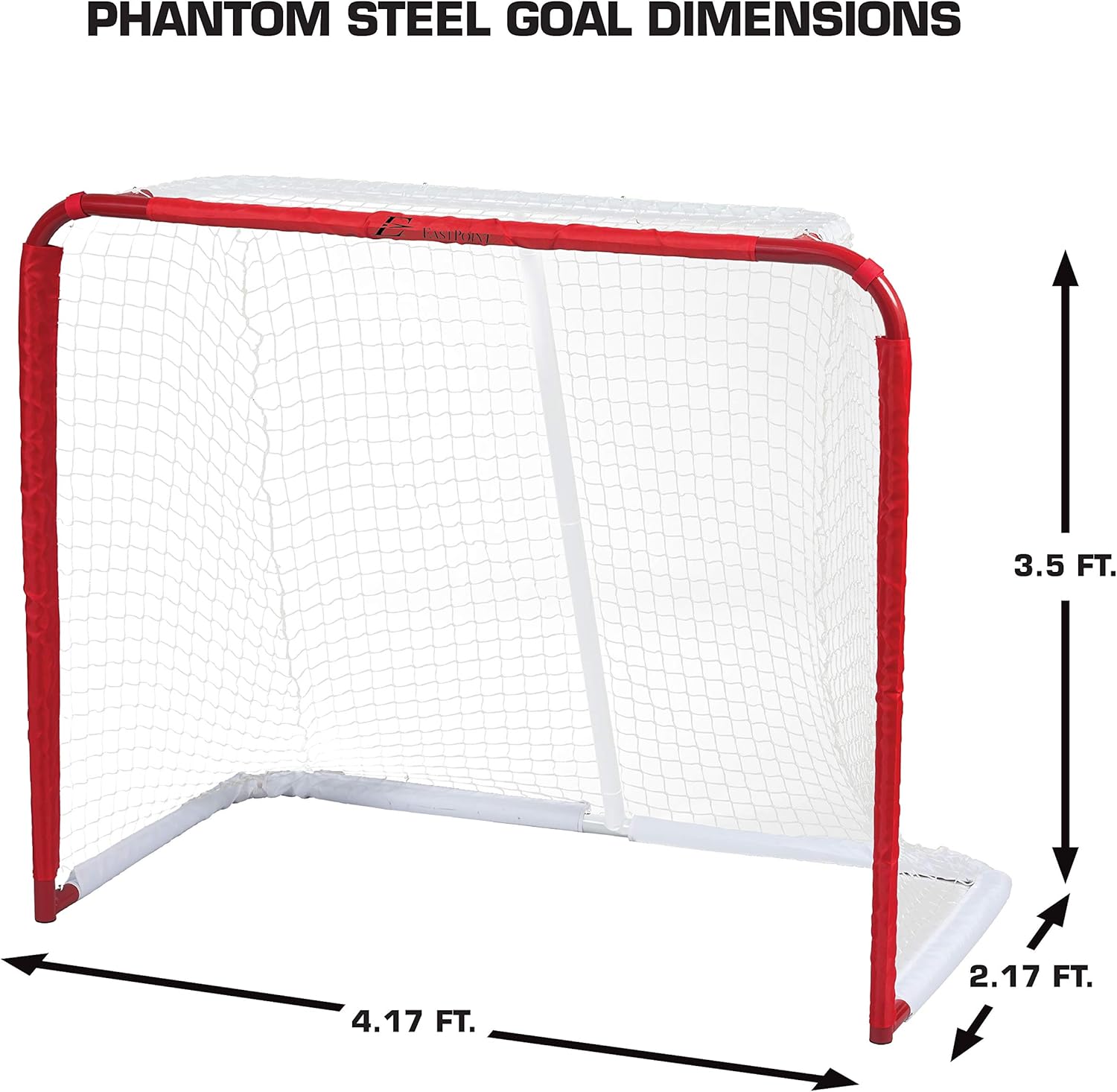 EastPoint Sports Phantom Steel Hockey Goal with Shot Trainer : Sports & Outdoors