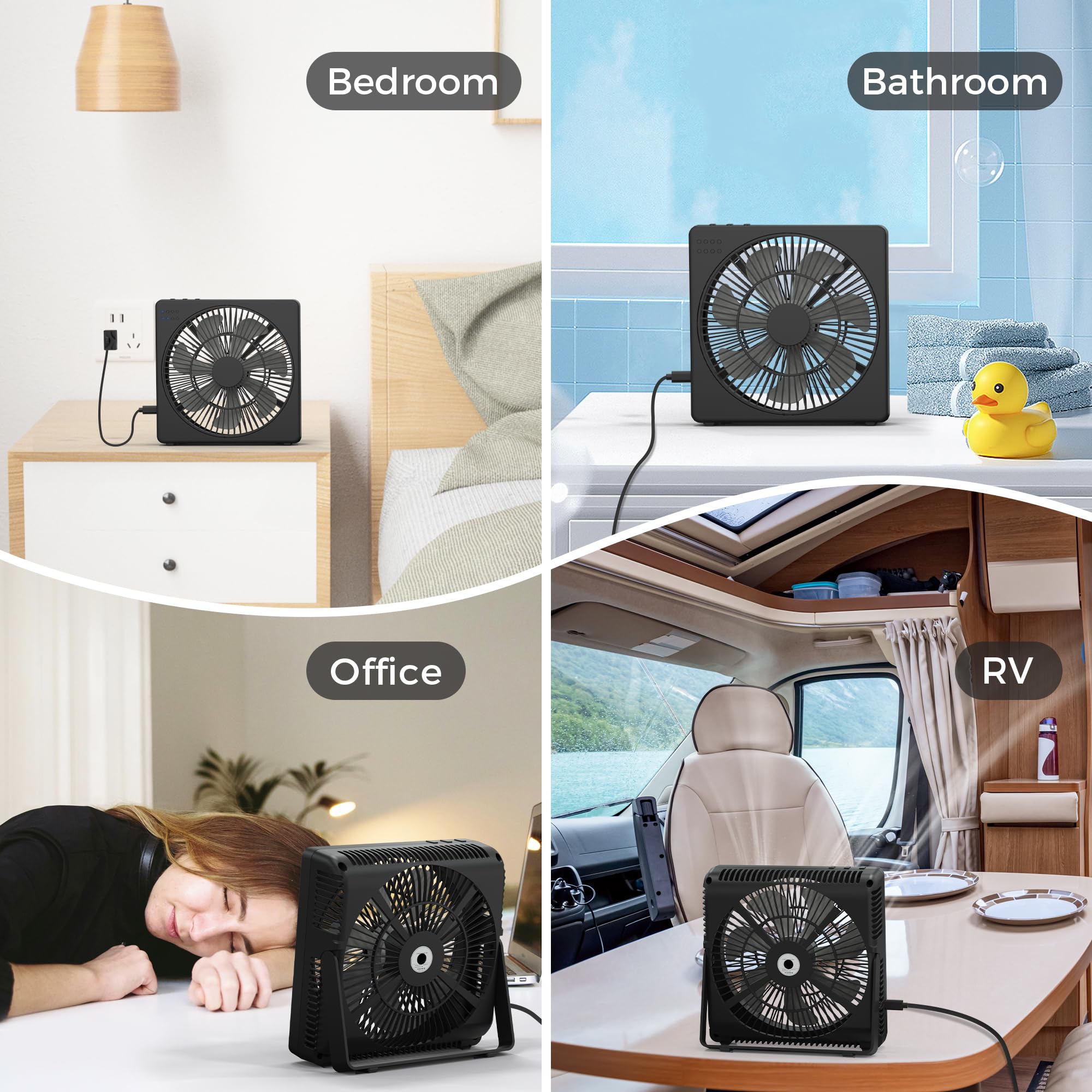 KITWLEMEN Table Fan - 8