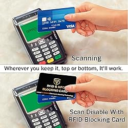 SaiTech IT 2 Pack RFID Blocking Card, One Card