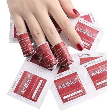 Amazon Com Aimeili Nail Polish Remover Soak Off Gel Nail Polish