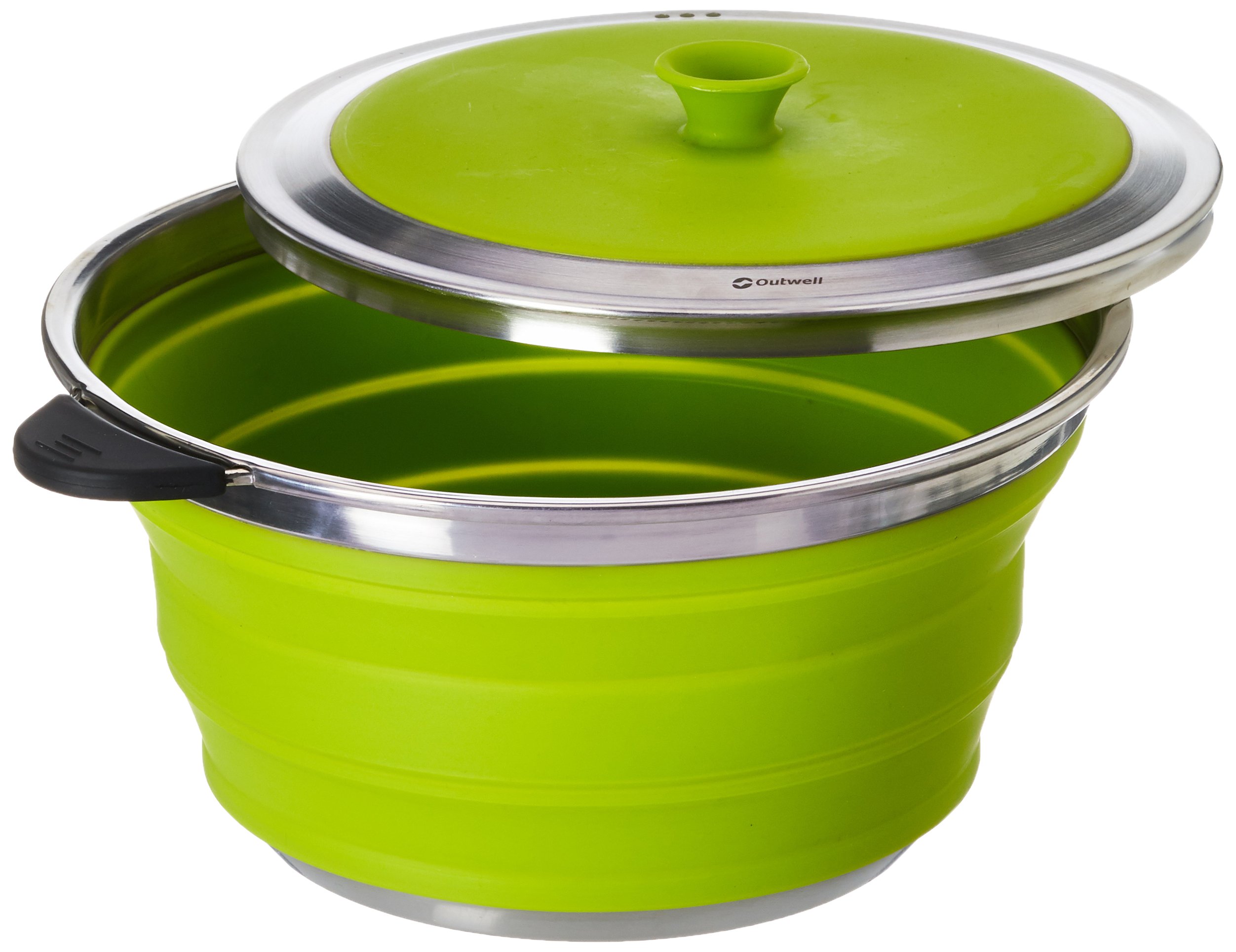 Relags Outwell Collaps Cooking Pot 4.5 Litres with Lid Green