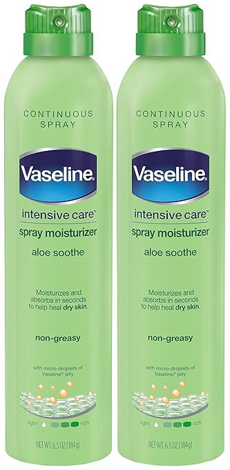 vaseline body spray