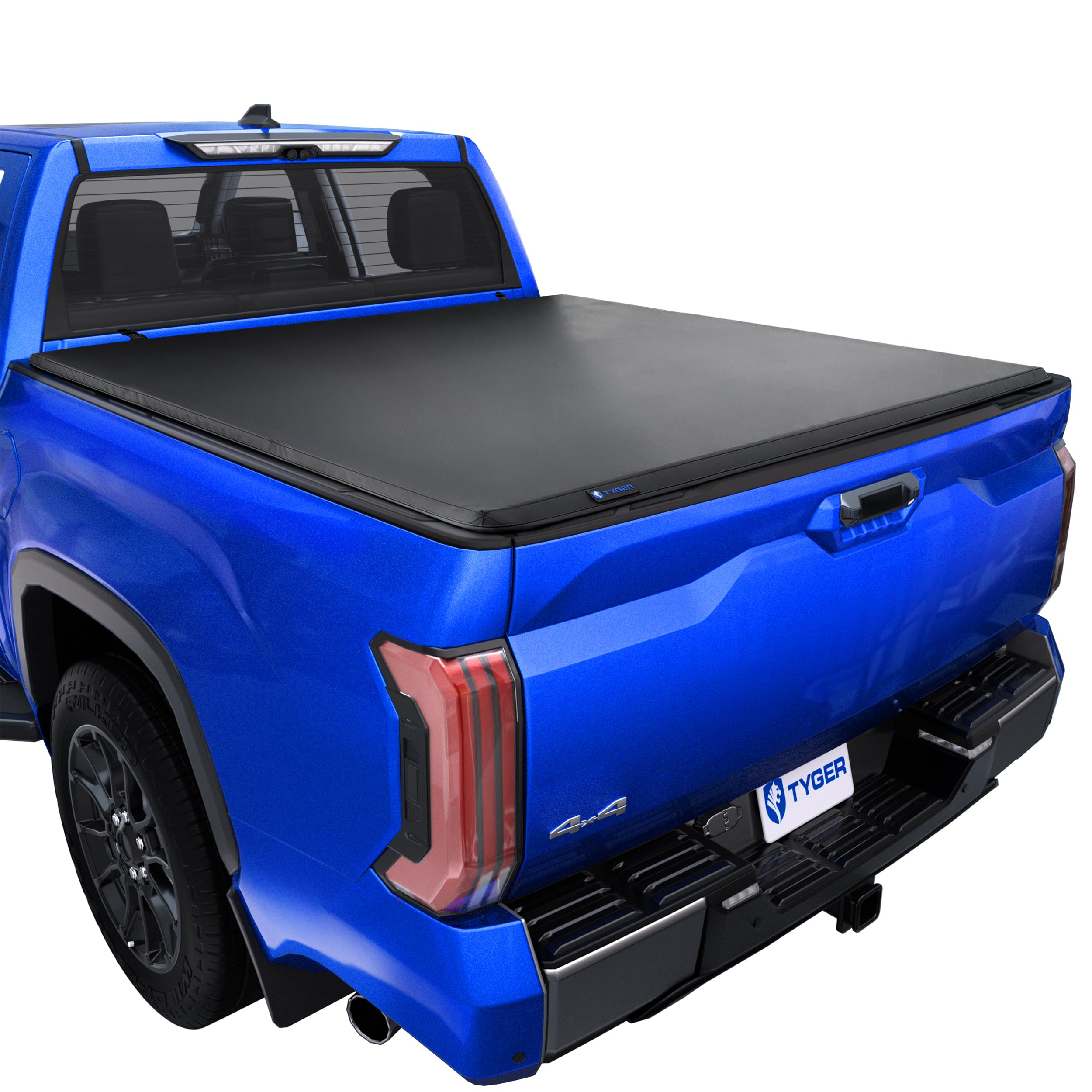Photo 1 of Tyger Auto T3 Soft Tri-fold Truck Bed Tonneau Cover Compatible with 2022-2026 Toyota Tundra | 5.5' (67") Bed | TG-BC3T1062