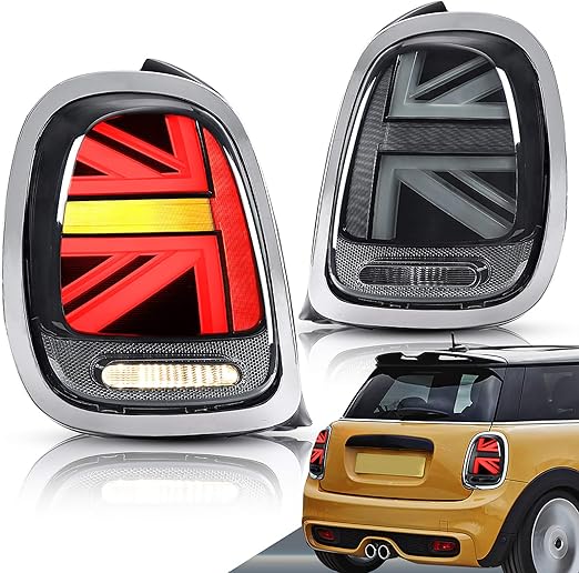 VLAND LED Tail Lights For 20142018 Mini Cooper F55 F56 F57 Union Jack