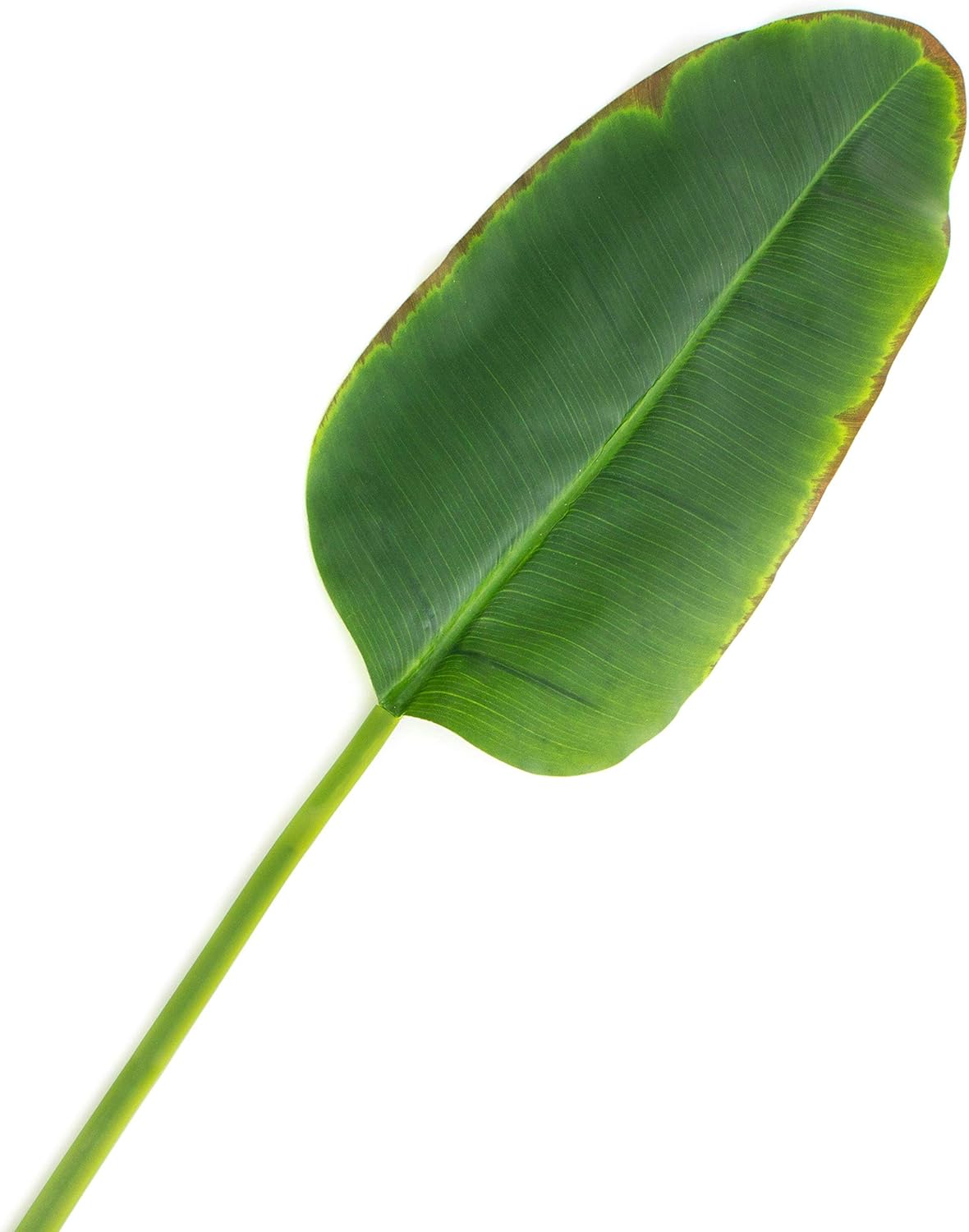 artplants.de Artificial Banana leaf YUMI, 3ft/95cm Plastic foliage