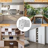 Dolaso 4 Pcs Stainless Steel Flat Wood Brackets Heavy Duty Mending Plates view 7