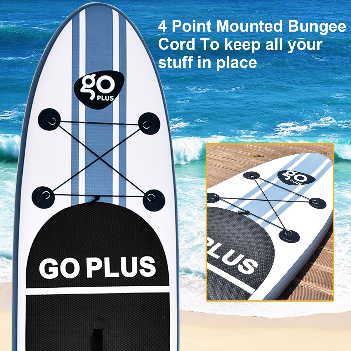 GoPlus 10′ Inflatable Stand Up Paddle Board Review 2020 Just Paddleboard