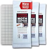 Entopest 30-Pack Clothes Moth Monitoring Traps Refill for Room Wardrobe