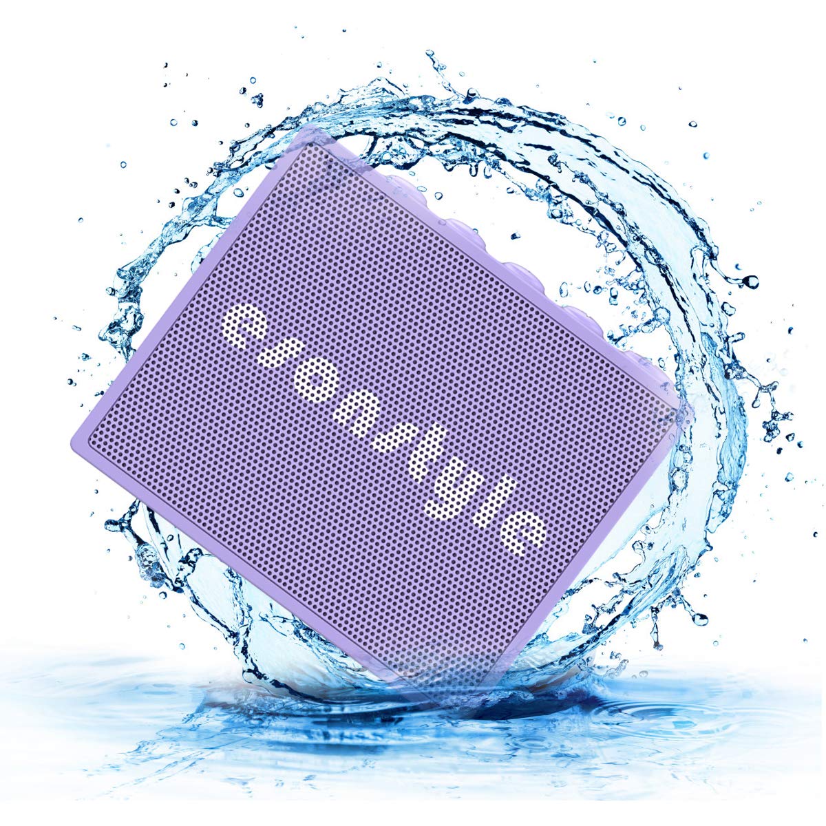 Esonstyle Waterproof IPX6 Portable Bluetooth Speaker 5W Drive Built-in Mircophone for iPhone iPod ipad All Bluetooth Devices