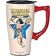Spoontiques WONDER WOMAN TRAVEL MUG, 18 ounces
