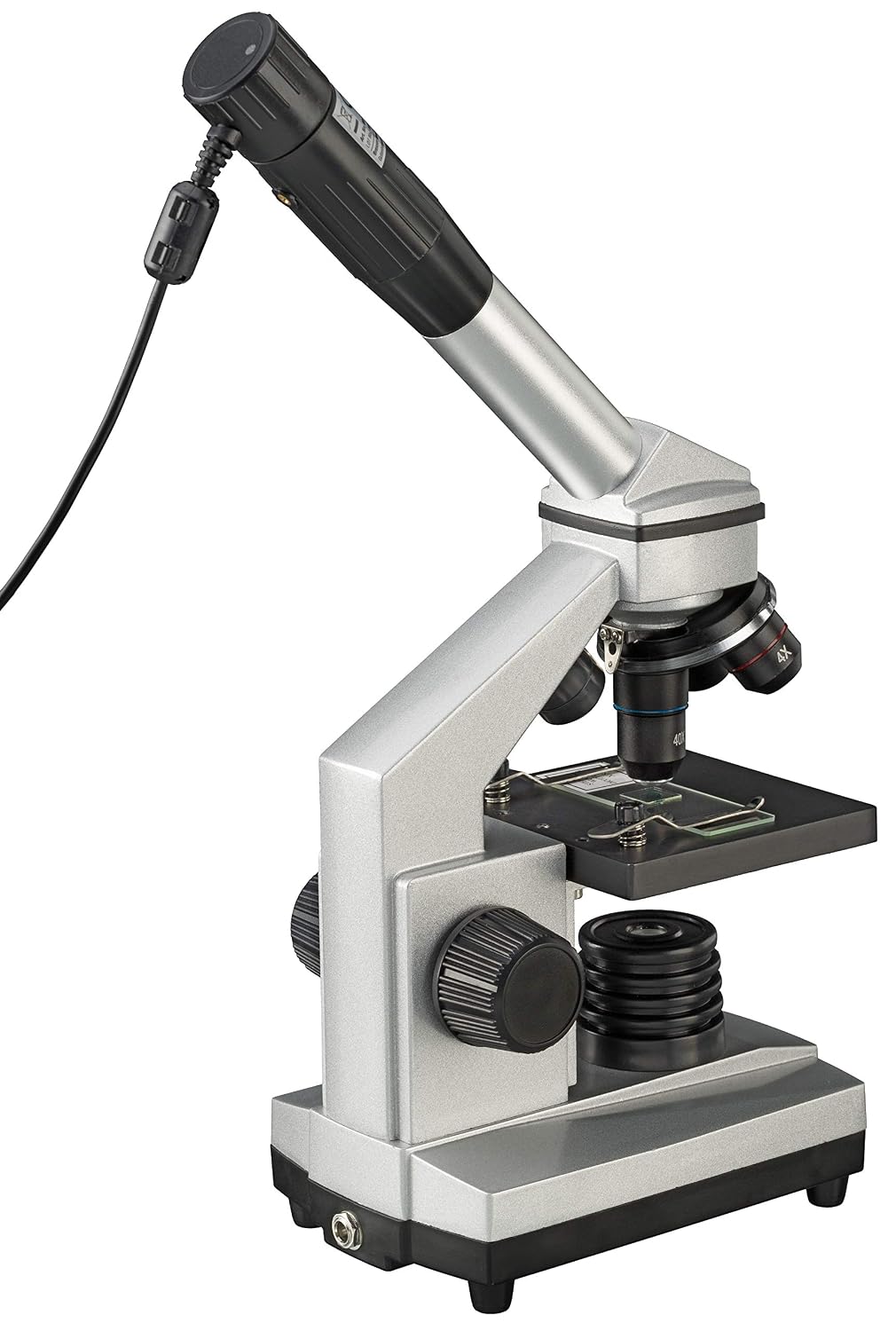 Bresser Junior USB Microscope Set 40x-1024x, black, silver, Standard - Image 3