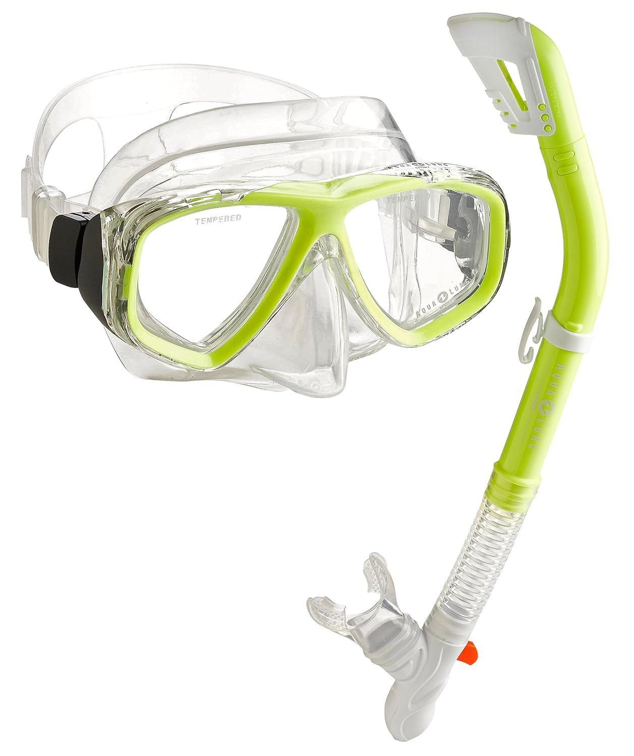 Aqua Lung Scuba Snorkeling Dive Mask Dry Snorkel Set Outdoor Recreation