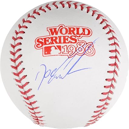 1986 mets autographed baseball