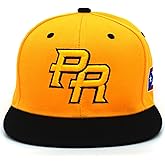 Puerto Rico Snapback Hat US Embroidery Flag 3D PR Flat Bill PR Baseball Cap