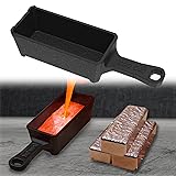 Nelyrho 100 oz Troy Ounce Cast Iron Loaf Bar Ingot