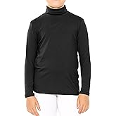 STRETCH IS COMFORT Girl's Oh So Soft Long Sleeve Turtleneck | Youth Size 2-16