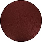Heyiarbeit Discos de lija PSA de 8 pulgadas, papel de lija de óxido de aluminio autoadhesivo de 80 granos, 15 unidades