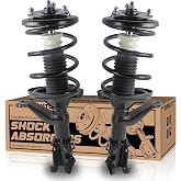 KUIPERAUTO 172144 172143 Complete Front Struts Coil Spring Assembly Compatible for 2002 2003 2004 2005 2006 CR-V LX EX SE 2.4L Front Pair Set Replacement Shock Absorbers