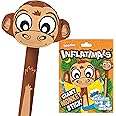 Inflatimals - Monkey from Deluxebase. Inflatable Blow up Monkey. Perfect Inflatable Monkey Toys, Party Gifts, Birthday Decoration and Kids Party Favors. Great for Monkey Party Supplies.