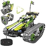 Remote Control Car Building Kit - RC Tracked Racer 3 in 1 Building Set, Fun, Educational, Learning, STEM Toys, Best Gift for 