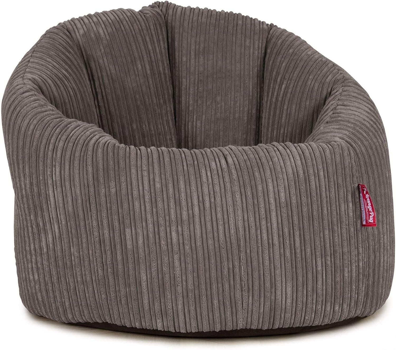 Lounge Pug® CORD LUXURY Adult Bean Bag Chair Beanbags Cuddle Up