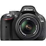 Nikon D5200 24.1 MP CMOS Digital SLR with 18-55mm f/3.5-5.6 AF-S DX VR NIKKOR Zoom Lens (Black) (Discontinued by Manufacturer