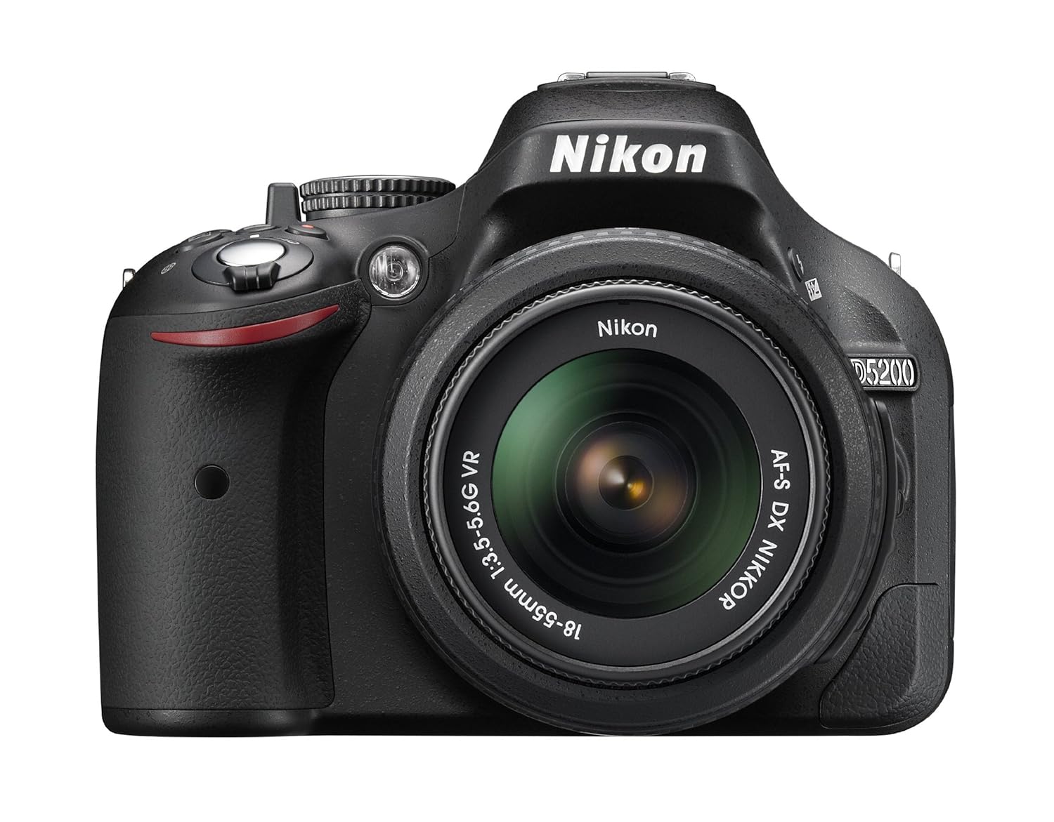 Amazon.com : Nikon D5200 24.1 MP CMOS Digital SLR with 18-55mm f/3.5-5.6 AF-S  DX VR NIKKOR Zoom Lens (Black) (Discontinued by Manufacturer) : Digital  Camera ...