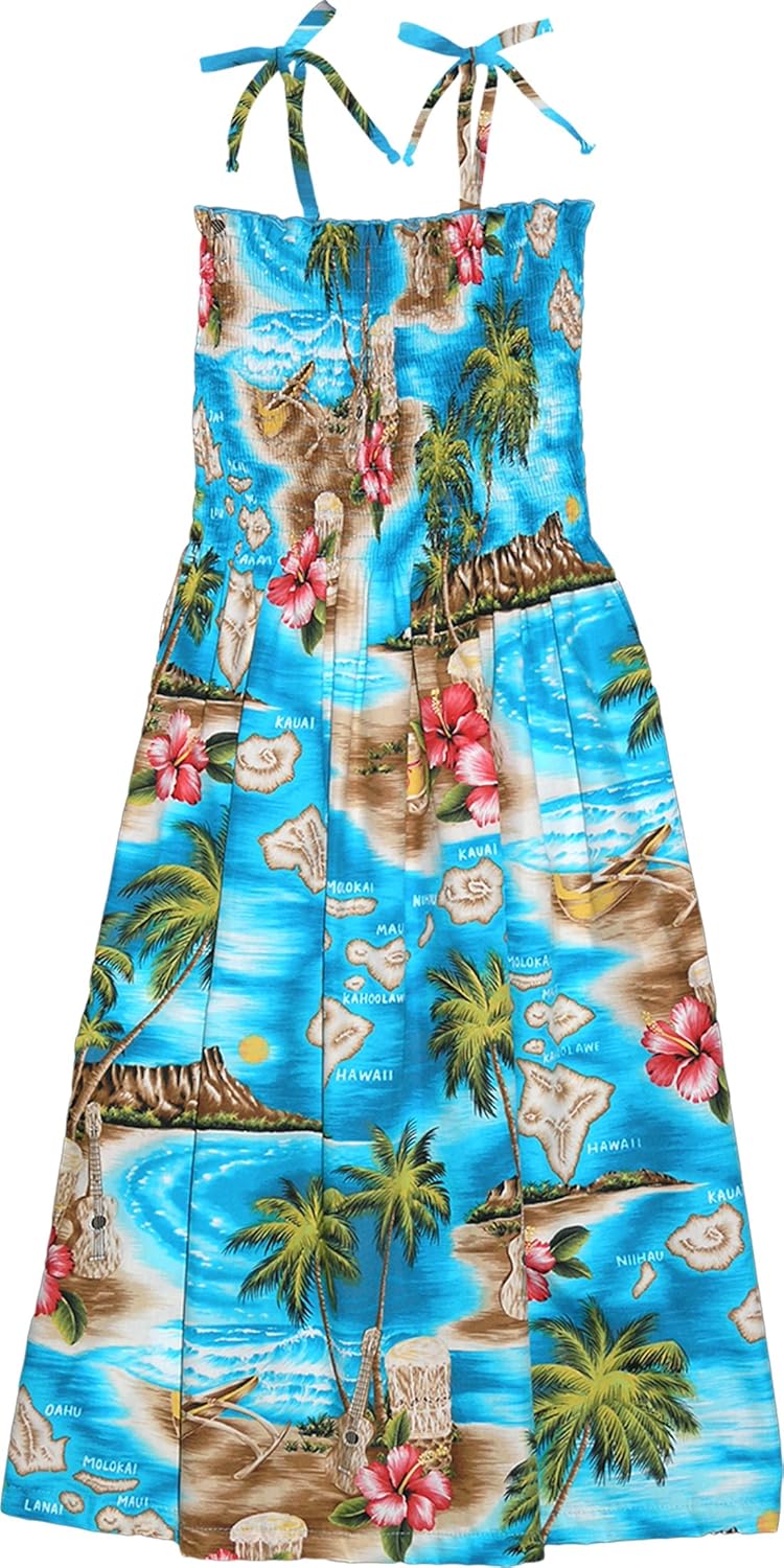 hawaiian tube top dresses