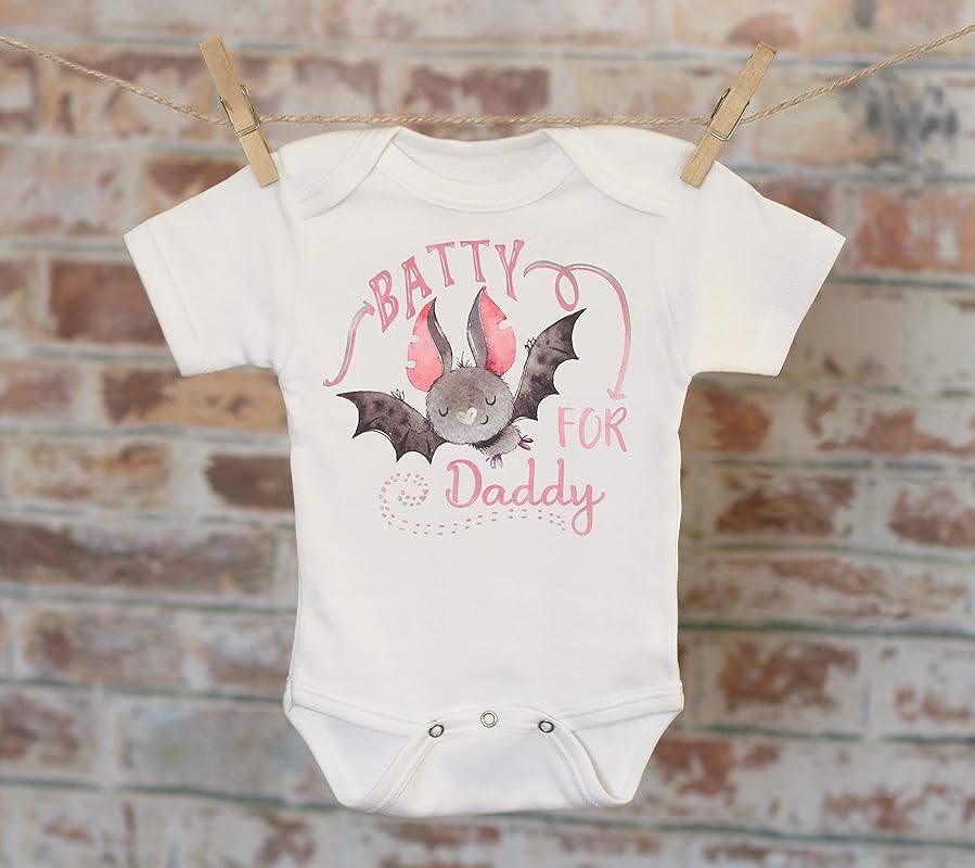 Batty For Daddy Bat Onesie®, Halloween Onesie, Fall Onesie